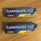 Lamisil Lamisilate 1% Athlletes Foot Cream 2 x 10g Exp 6/2021 From France!