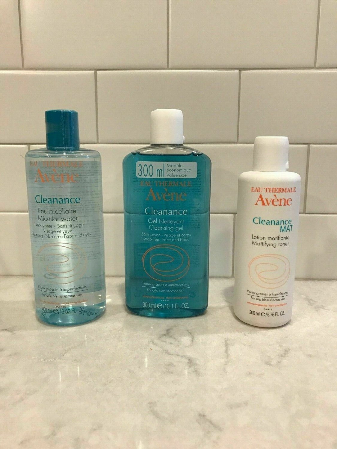 Avene Cleanance Micellar Water - Cleansing Gel - MAT mattifying toner - U Choose