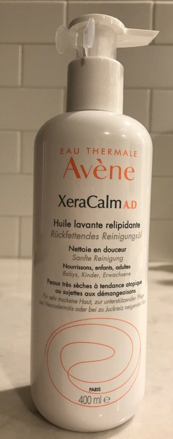 Avene XeraCalm A.D Lipd-Replenishing  Cleansing Oil 400 ml FAST FREE ship