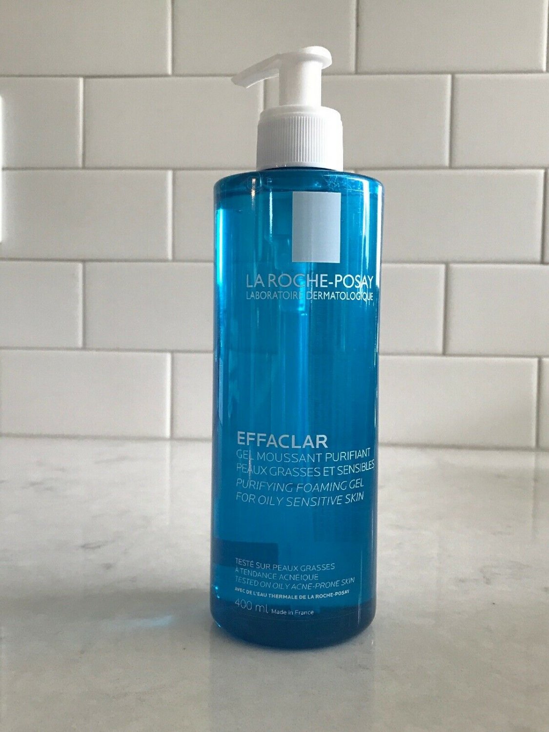 La Roche Posay Effaclar Purifying Foaming Gel, 13.52 oz/ 400 mL Exp:2020 Pump!