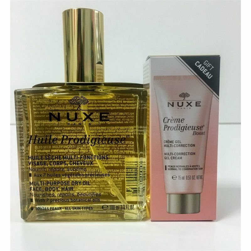 NUXE Huile Prodigieuse Multi Purpose 100 ml + Cream Prodigieuse Boost 15 ml GIFT