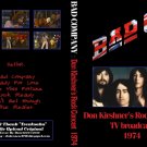 Bad Company 1974 Don Kirchners Rock Concert DVD