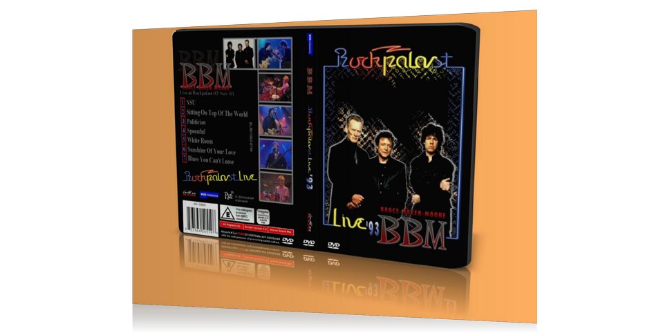 Jack Bruce, Ginger Baker, Gary Moore 1993-11-02 Rockpalast, Germany DVD