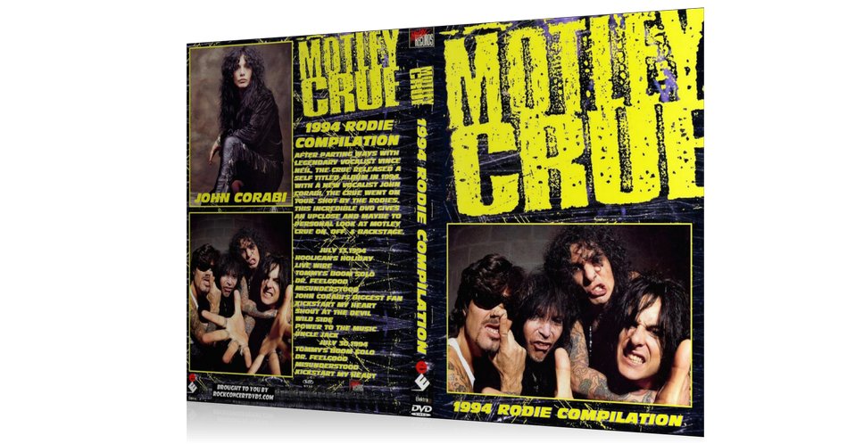 Motley Crue 1994 Roadie Compilation DVD
