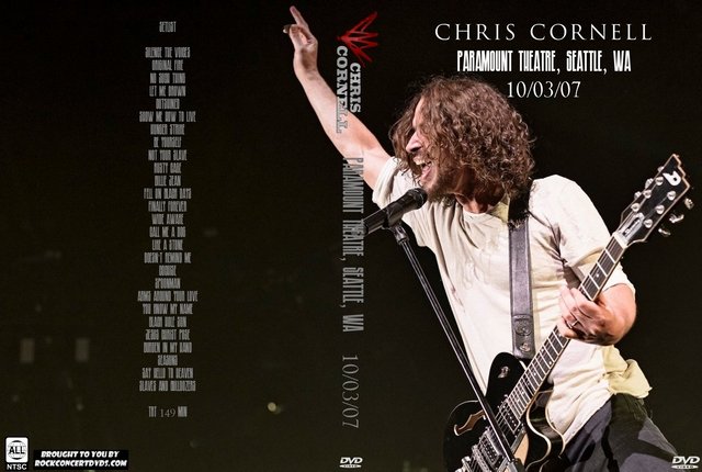 Chris Cornell 2007-10-03 Paramount Theatre, Seattle, WA DVD