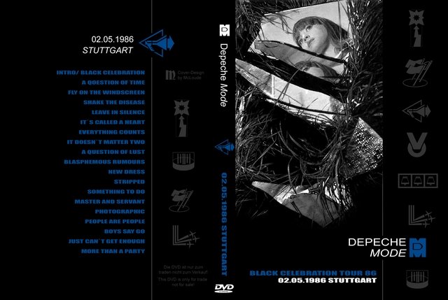 Depeche Mode 1986-05-02 Stuttgart, Germany DVD