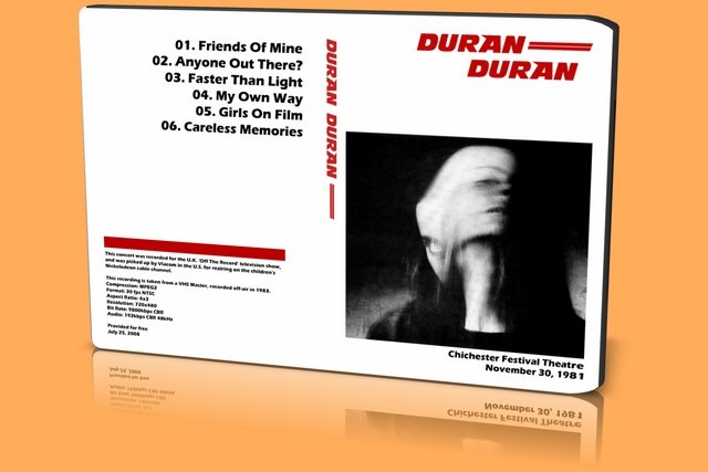 Duran Duran 1981-11-30 Chichester DVD