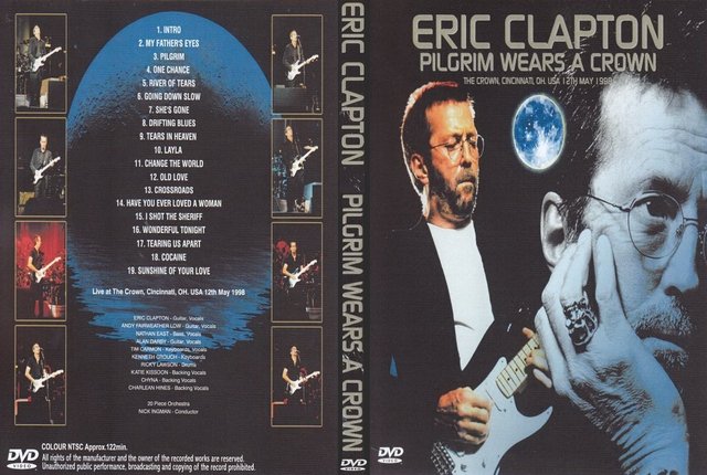 Eric Clapton 1998-05-12 The Crown, Cincinnati, OH DVD