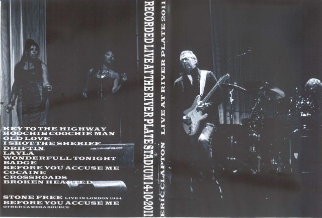 Eric Clapton 2011-10-14 River Plate, Buenos Aires, Argentina DVD