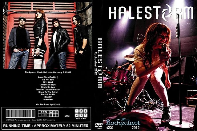 Halestorm 2012-05-02 Cologne, Germany DVD