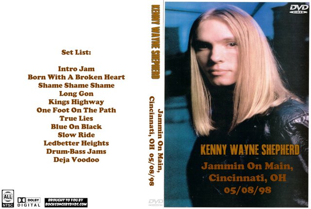 Kenny Wayne Shepherd 1998-05-08 Jammin On Main, Cincinnati, OH DVD