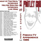 Motley Crue 1986-01-26 French TV Appearance DVD