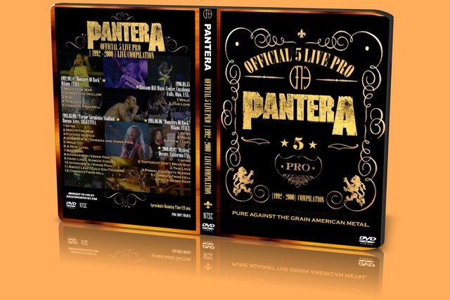 Pantera 1992-2000 Live Compilation DVD