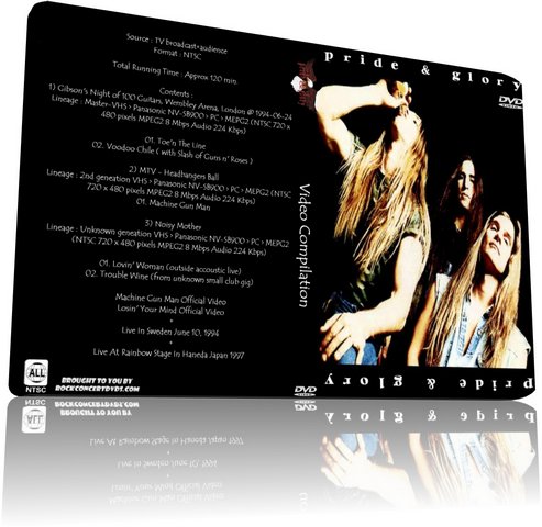 Pride & Glory 1994 Video Compilation DVD
