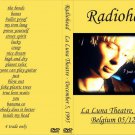 Radiohead 1995-12-05 Bruxelles, Belgium DVD