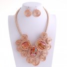 FASHION METAL NECKLACE SET KS2022-RG