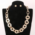 Metal Chain Necklace Set