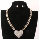 Metal Chain Necklace Set