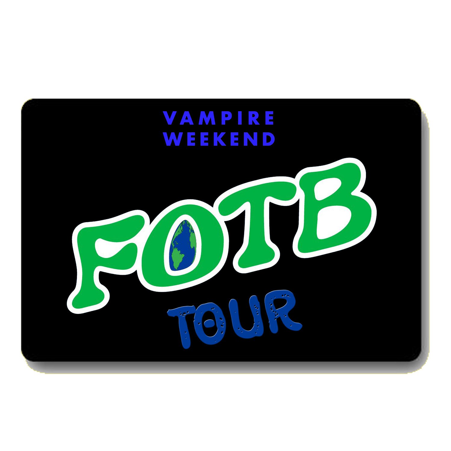 NEW VAMPIRE WEEKEND TOUR Doormat