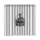 3 (Sandy) Alex G - House of Sugar Shower Curtain