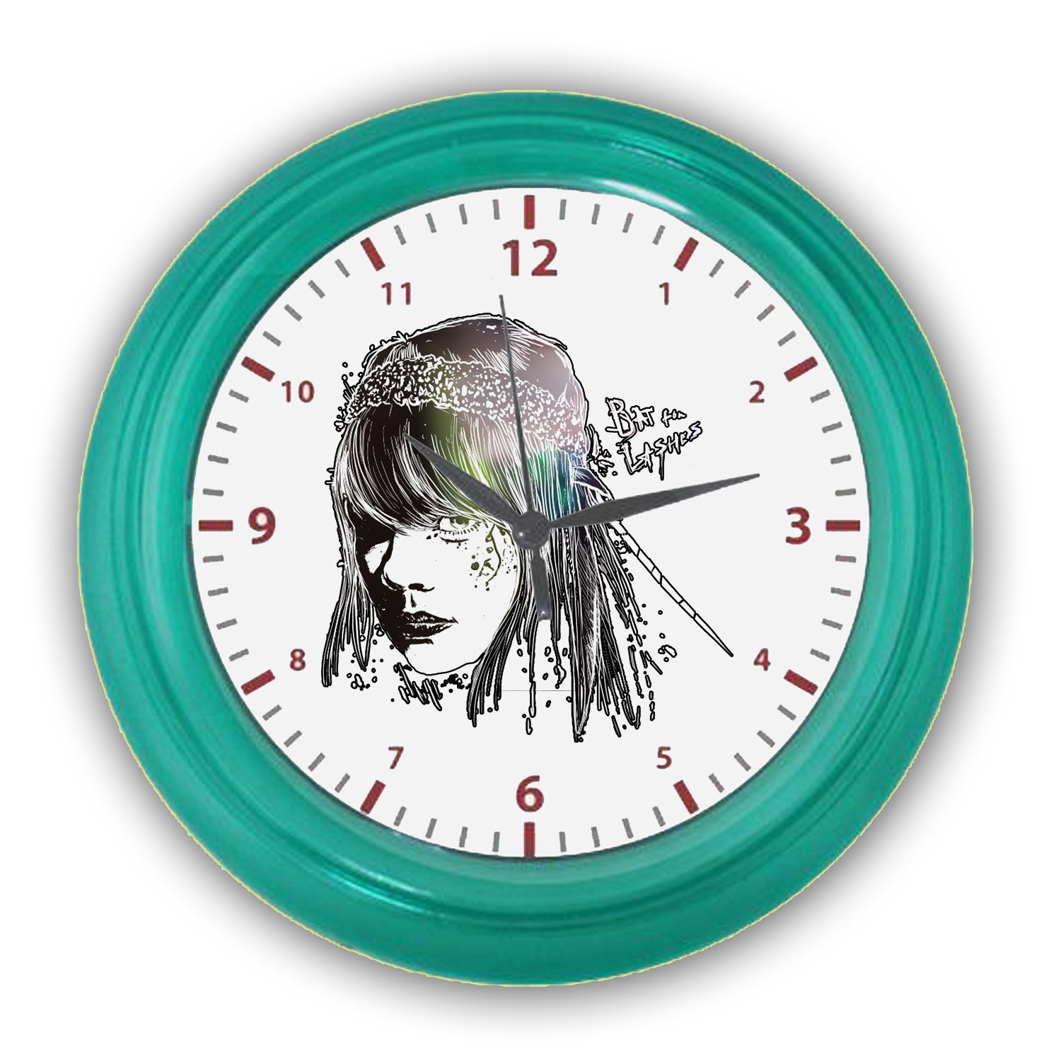 5 Bat For Lashes - Lost Girls Wall Clocks