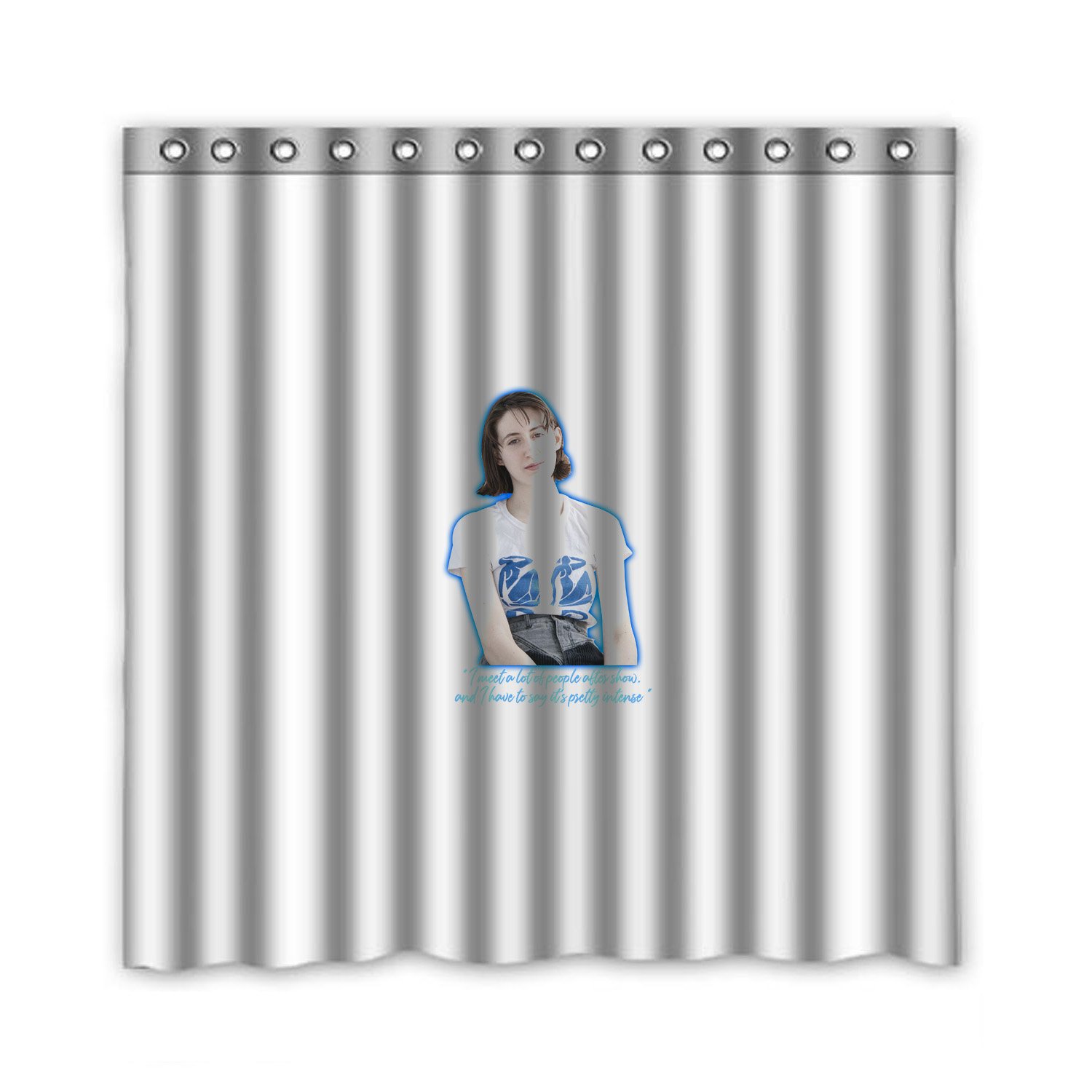 6 Frankie Cosmos - Close It Quietly Shower Curtain