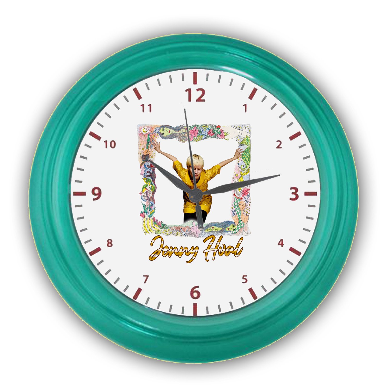 4 Jenny Hval - The Practice of Love Wall Clocks