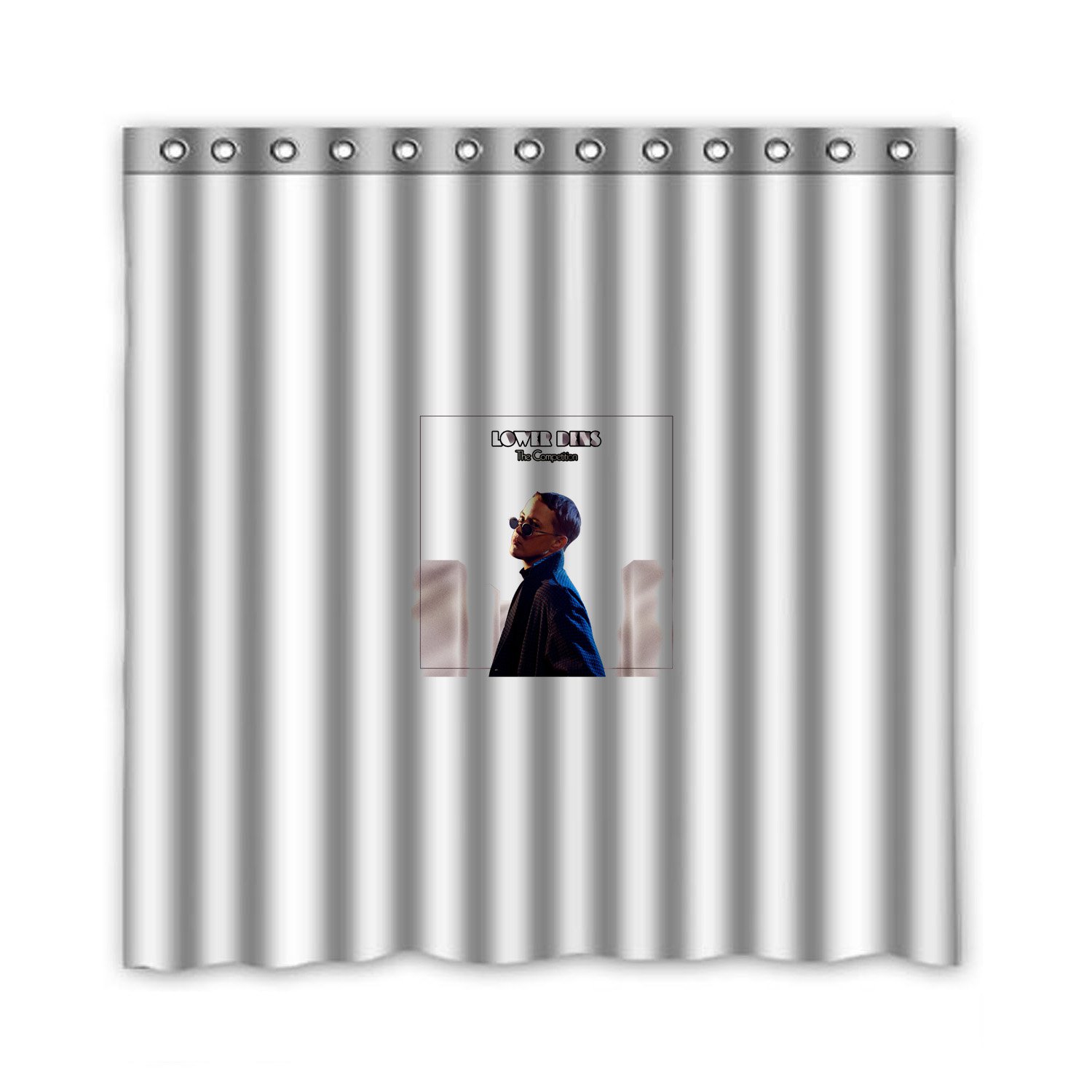 1 Lower Dens - The Competition Shower Curtain