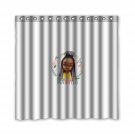 4 Mahalia - Love and Compromise Shower Curtain