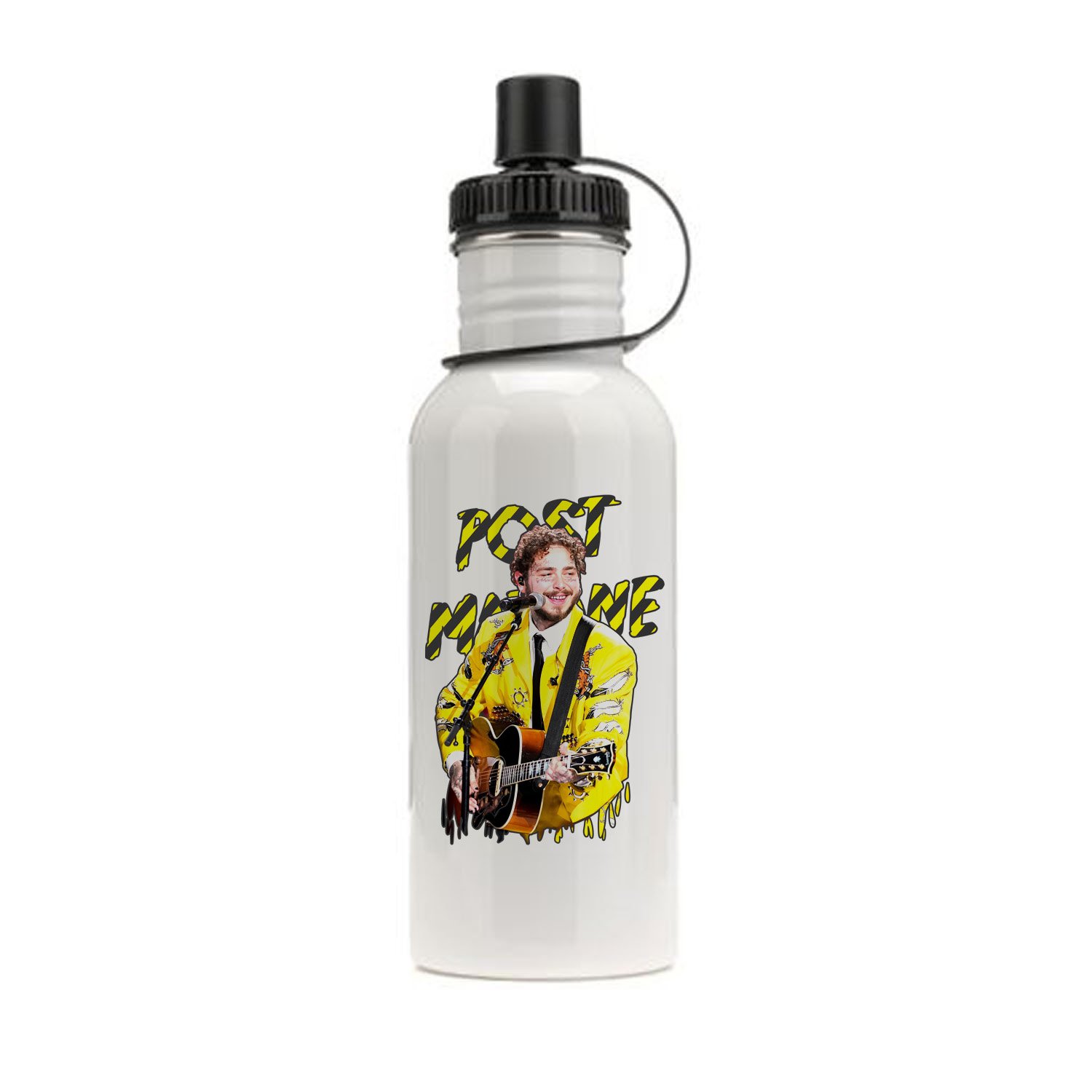 3 Post Malone -  Hollywood's Bleeding Sports School Bottle