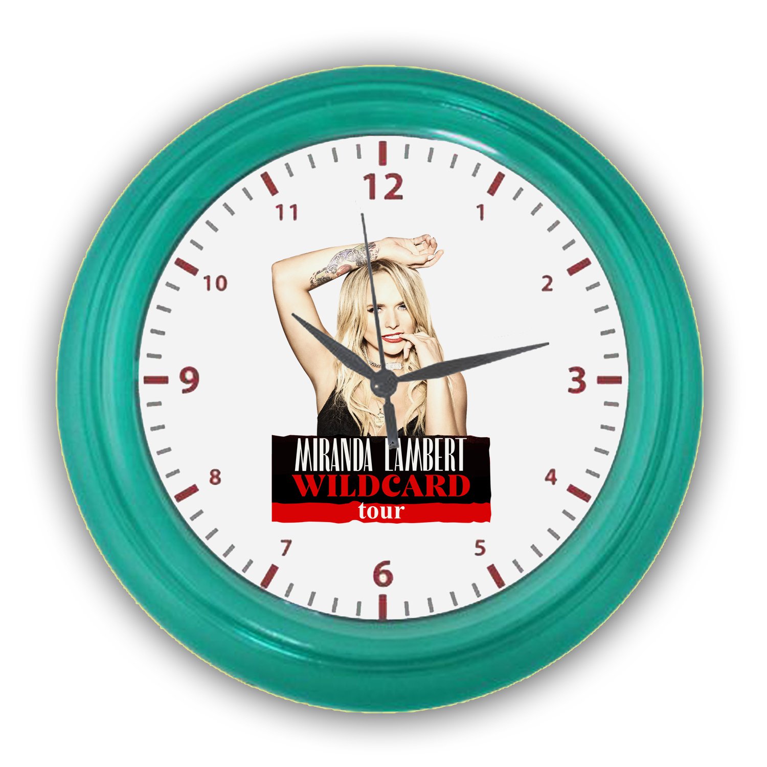 MIRANDA LAMBERT TOUR Wall Clocks