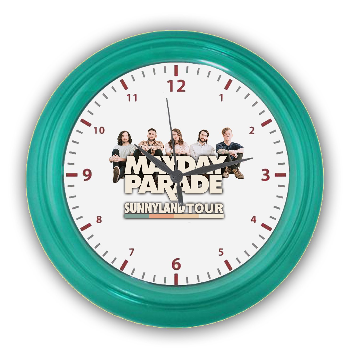 NEW MAYDAY PARADE TOUR Wall Clocks