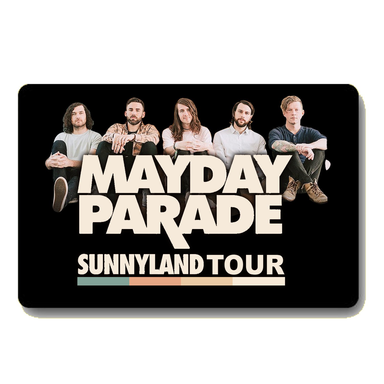 NEW MAYDAY PARADE TOUR Doormat