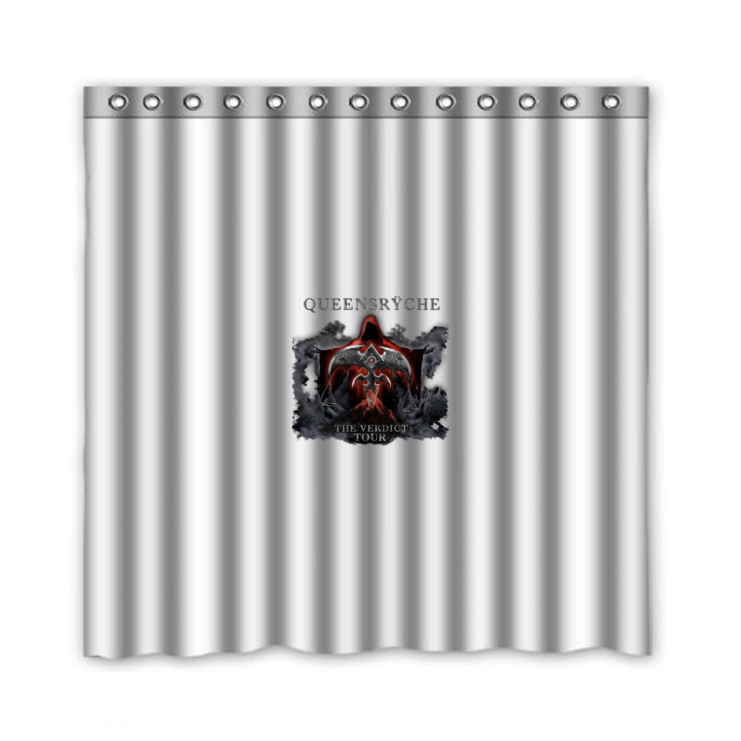 NEW QUEENSRYCHE TOUR Shower Curtain