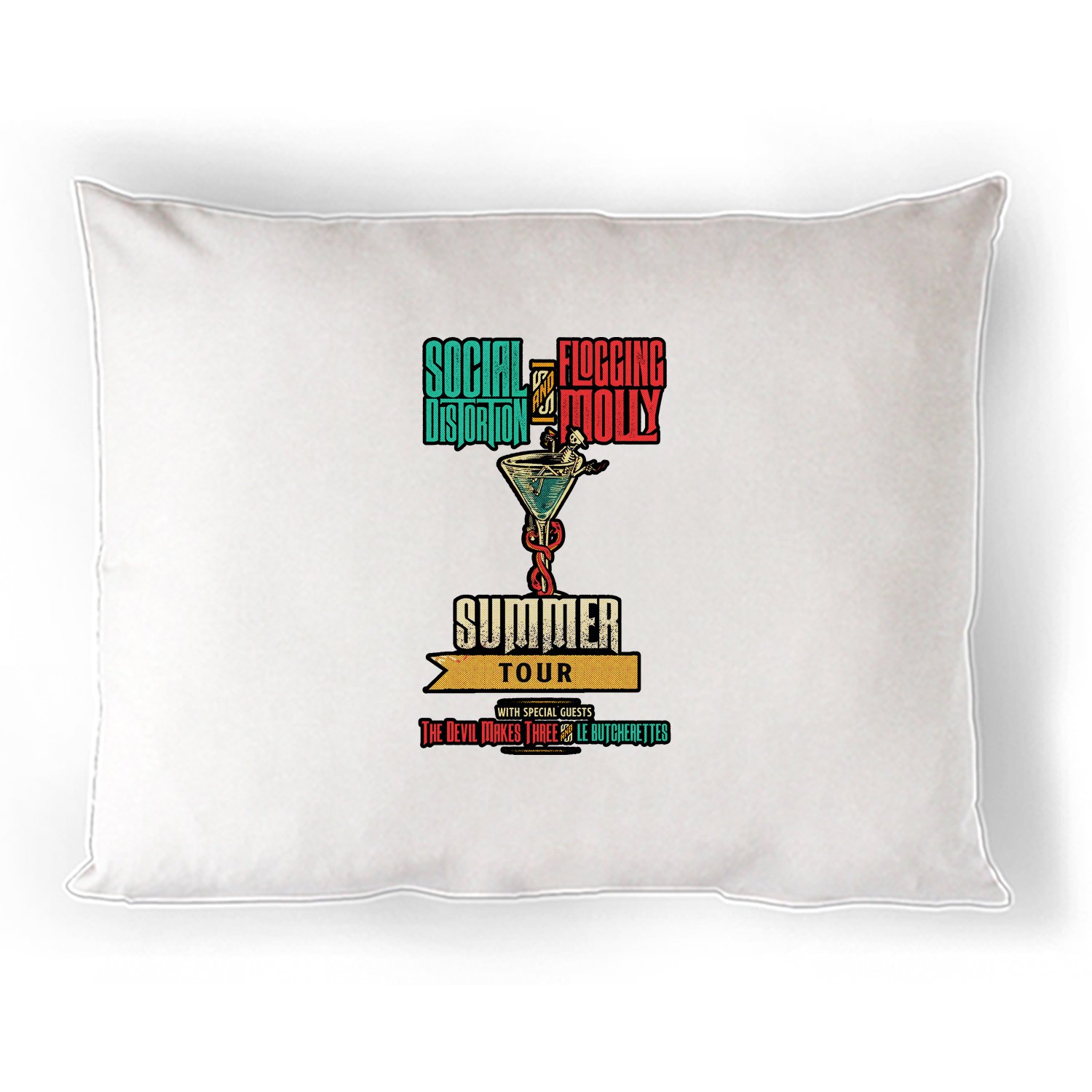 SOCIAL DISTORTION AND FLOGGING MOLLY Pillow Cases