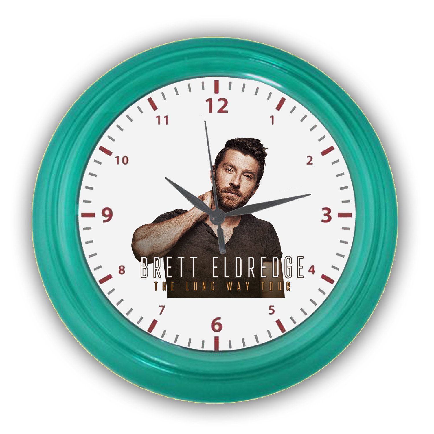BRETT ELDREDGE - THE LONG WAY TOUR Concert Album Wall Clocks