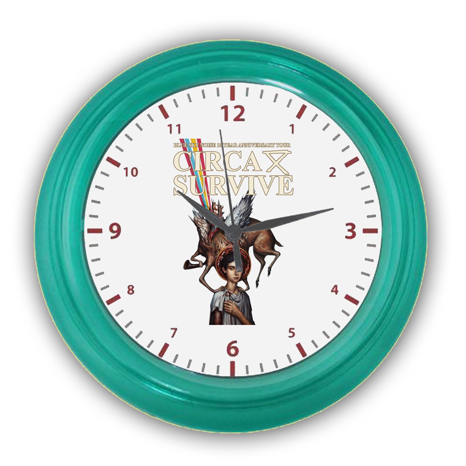 CIRCA SURVIVE &acirc;�� BLUE SKY NOISE 10 YEAR ANNIVERSARY TOUR Concert Album Wall Clocks