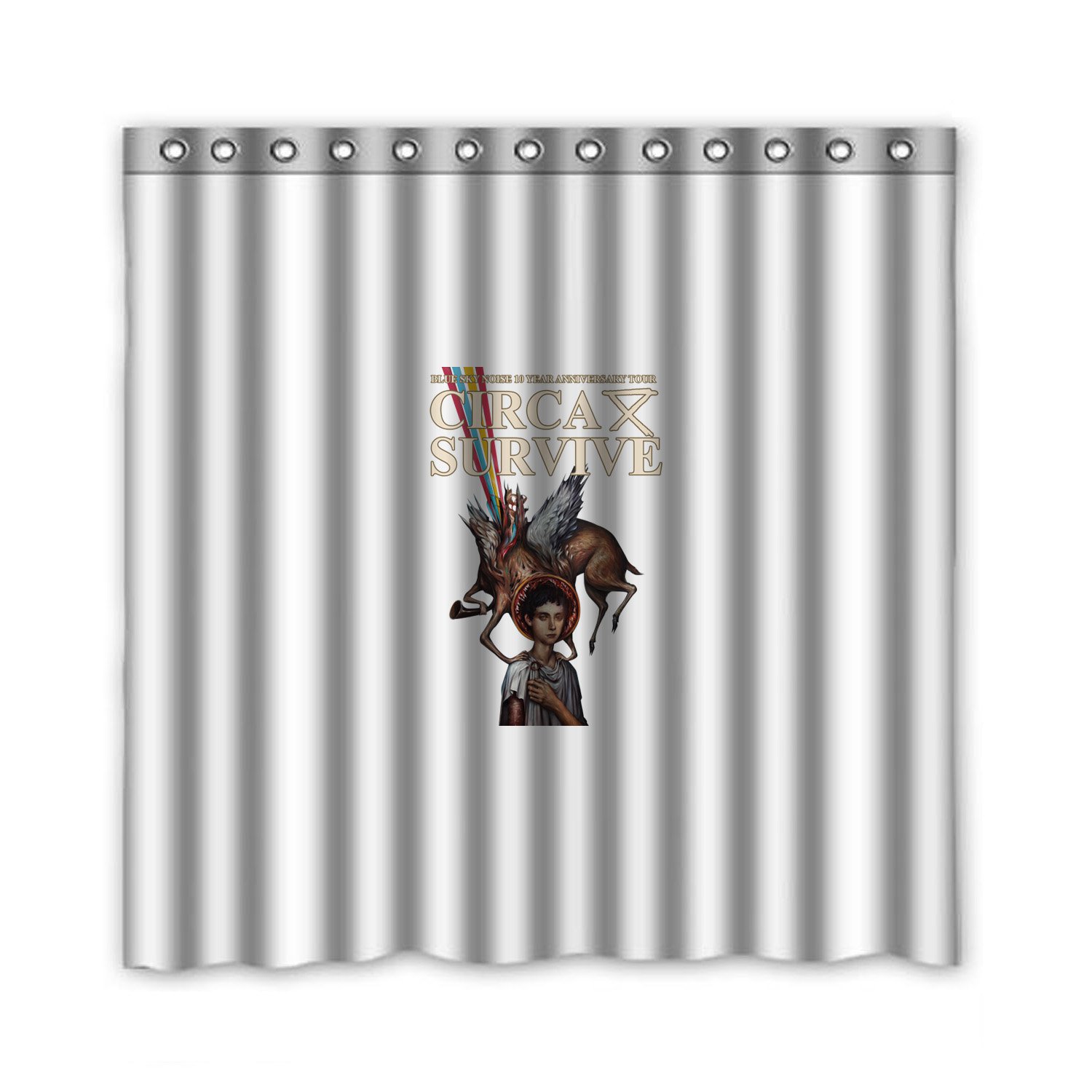 CIRCA SURVIVE &acirc;�� BLUE SKY NOISE 10 YEAR ANNIVERSARY TOUR Shower Curtain