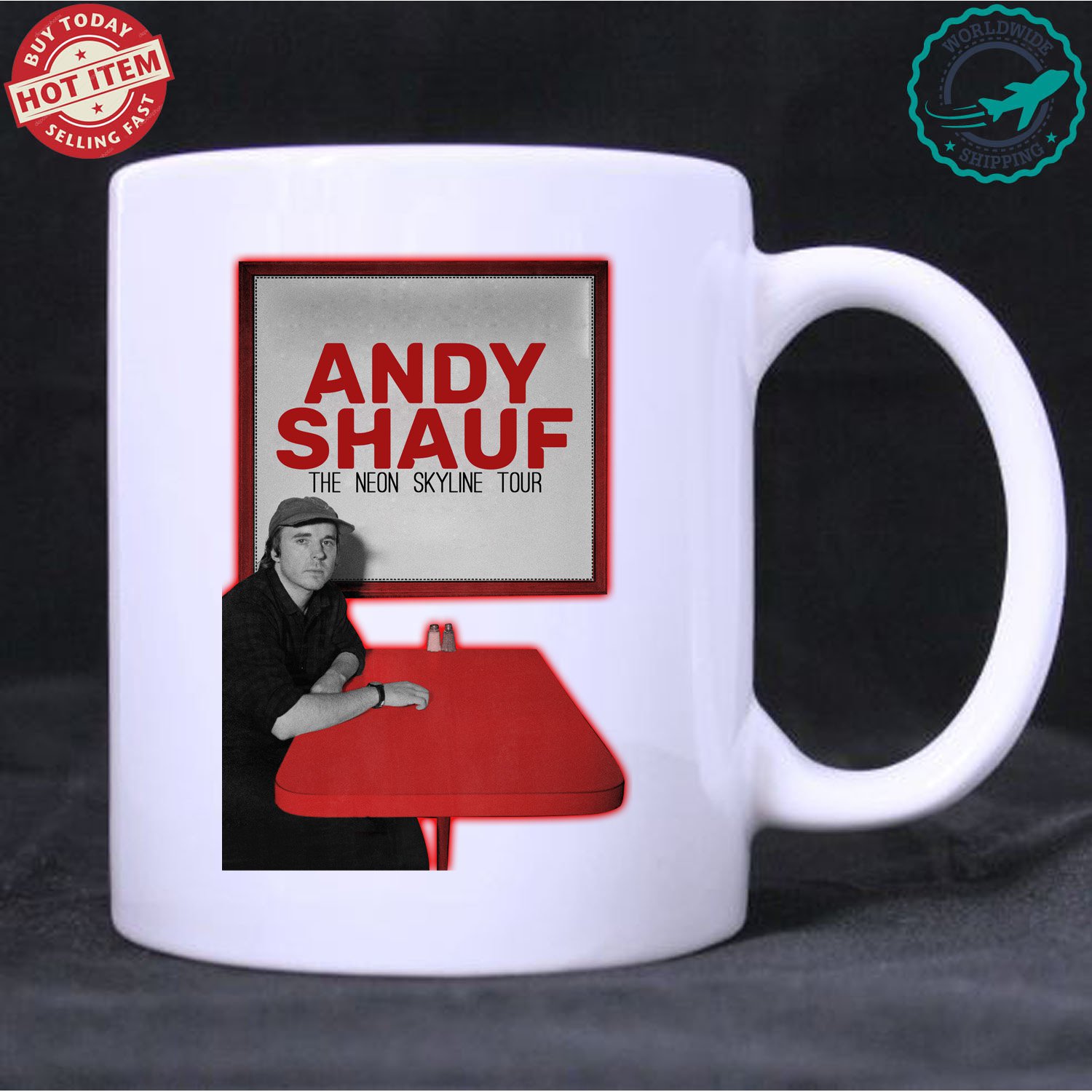 ANDY SHAUF - THE NEON SKYLINE TOUR Concert Album Mug