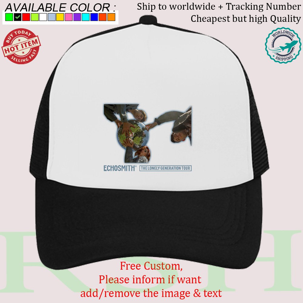 ECHOSMITH THE LONELY GENERATION TOUR Concert Album Hats Caps