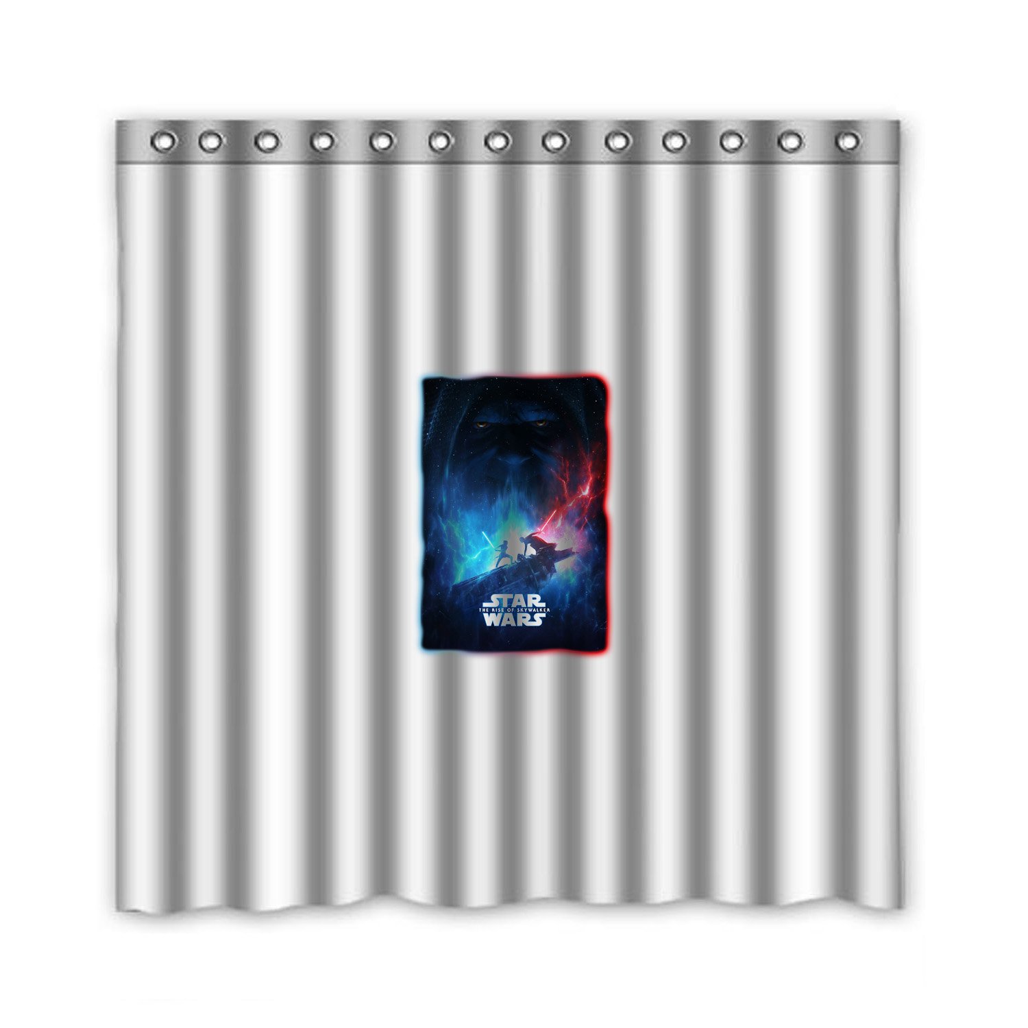 2 STAR WAR IX THE RISE OF SKYWALKER Movie Album Shower Curtain