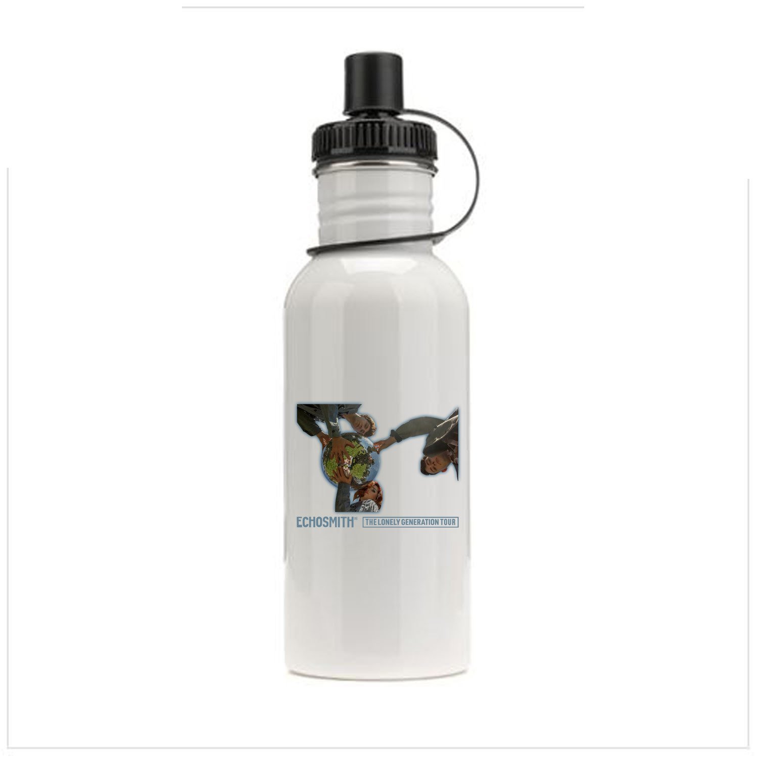ECHOSMITH THE LONELY GENERATION TOUR Concert Album Sports School Bottle