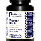 Premier Research Labs Premier Niacin 60 Capsules - 14 B Day Ship