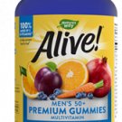 Natures Way Alive!® Premium Men’s 50+ Gummy Multivitamin 75 gummies - 14 B day ship