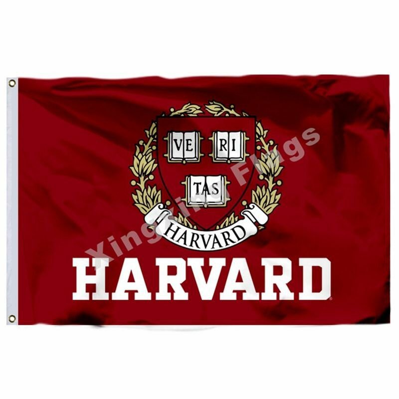 Harvard University Crimson Flag 3Ft X 5Ft Polyester Banner Flying 90*150Cm