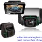 Dual Dash Camera Front and Rear for Cars Full HD 1080P Wide Angle 170° G-Sensor WDR Night Vision