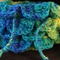 Dragon Scale Dice Bag Banana Blue