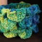 Dragon Scale Dice Bag Banana Blue