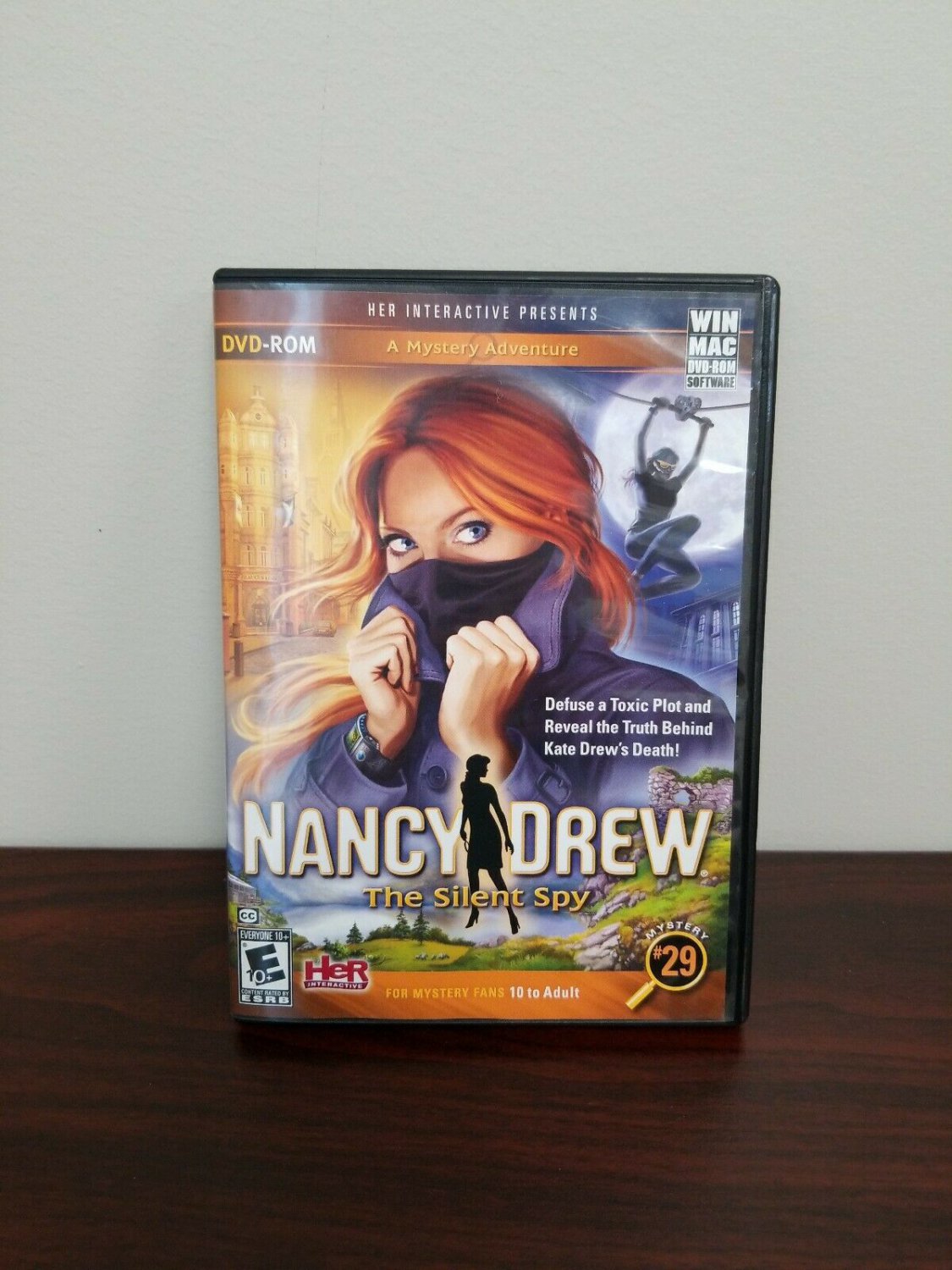 Nancy Drew: The Silent Spy -- Windows PC Macintosh Computer Game (Mystery # 29)