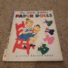 Paper Dolls A Little Golden Book Vintage 1951 White Cover 113 1st Edition
